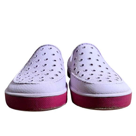 Sanuk Shoes Youth Girls Size‎ 4.5 measures 9" LiL Walkers Lavender Water Sneaker - Picture 2 of 11